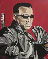 "Blade" print 