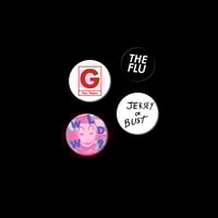 Image of HESITANT ALIEN PIN PACK