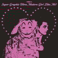 Image of SUPER GRAPHIC ULTRA MODERN GIRL STICKERS