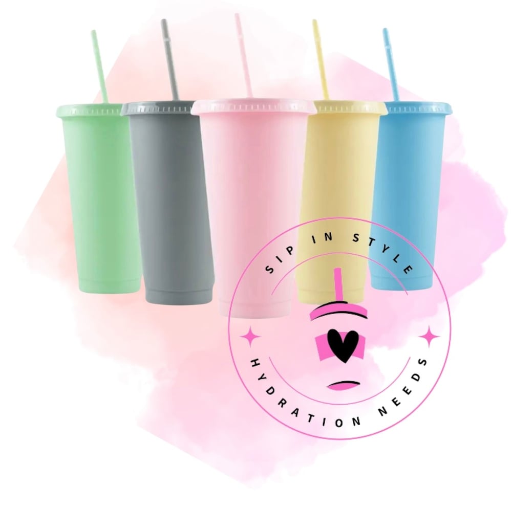 Coloured Cold Cup