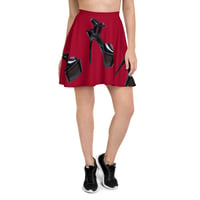 Image 1 of AP HEEL PRIDE Skater Skirt Red