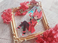 Image 2 of [LIMITED] Alastor Hotel Tag Keychain