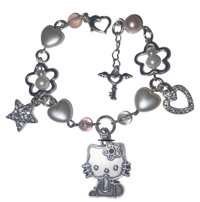 Baby Kitty Charm Bracelet