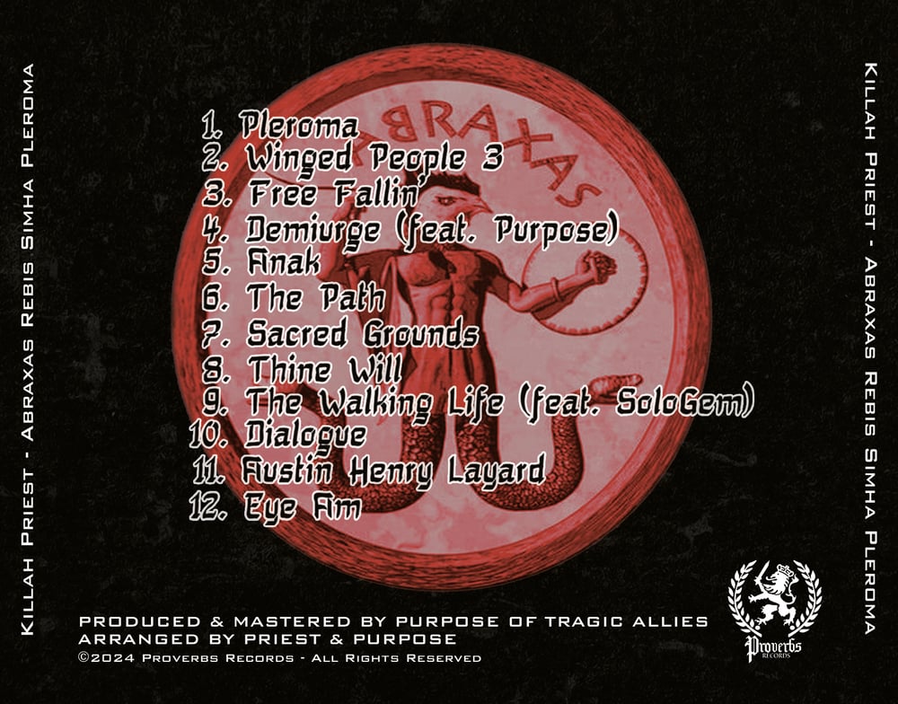 (CD) Abraxas Rebis Simha Pleroma