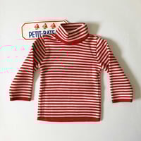 Sous pull 3/6 mois Petit Bateau années 80 stock neuf