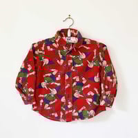 Image 1 of Chemise Pinocchio 18/24 mois Moschino années 90 stock neuf