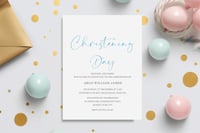 Image 1 of Christening Day  Invitations - Set of 10 