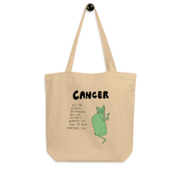 Image 1 of Cancer Tote Bag