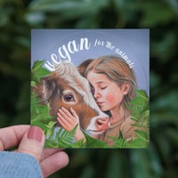 Image 2 of Vegan | Sticker round