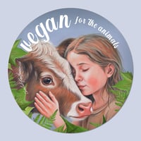 Image 3 of Vegan | Sticker round