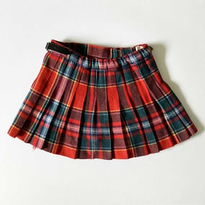 Image of Jupe kilt 18 /36 mois Caddie années 70 stock neuf