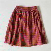 Jupe rayures 4 ans Bonbon années 80 stock neuf