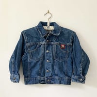Image 2 of Veste jean Babar 3 ans années 90 seconde main