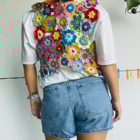 Image 2 of Chaleco Crochet - FLOWERING 