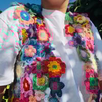 Image 4 of Chaleco Crochet - FLOWERING 
