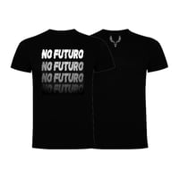 Image 1 of CAMISETA - NO FUTURO - NEGRA/BLANCA