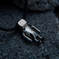 Image 2 of Stranger Necklace (Black Plated)