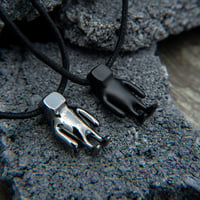 Image 3 of Stranger Necklace (Black Plated)