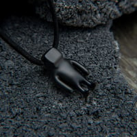 Image 3 of Stranger Necklace (Matte Black)