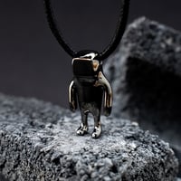 Image 1 of Stranger Necklace (Black Plated)