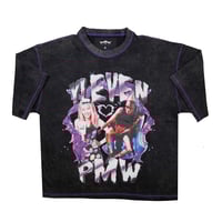 Image 1 of YLEVEN X KNOWMPW TEE BLACK