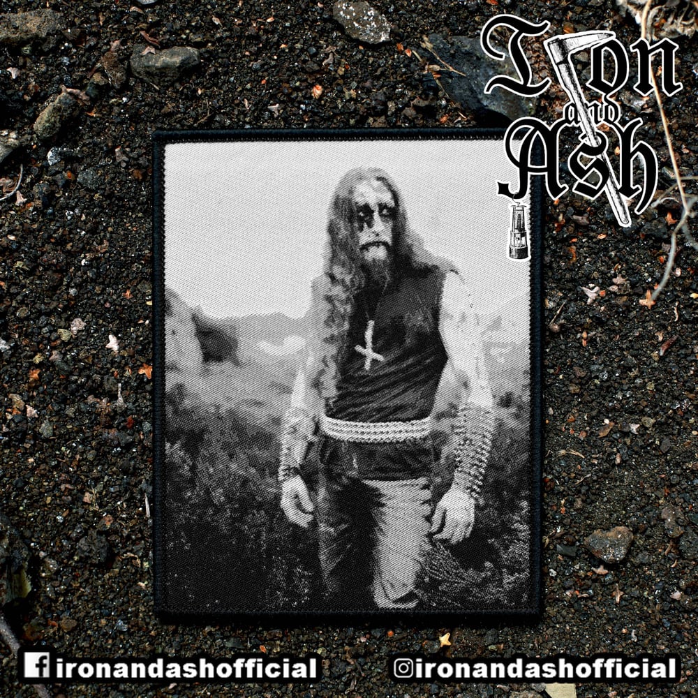 Peter Beste - Gaahl picture official woven Patch