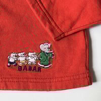 Image 2 of Gilet Babar 3/6 mois années 90 seconde main