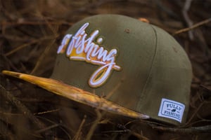 Image of snapback "fully fishing" hemp 