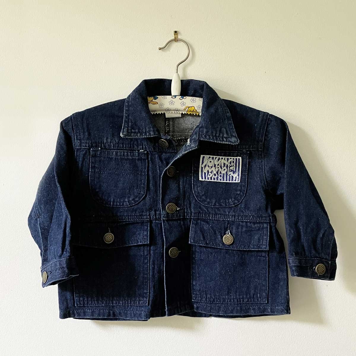 Image of Veste jean 2 ans années 90 stock neuf