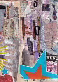 Image 2 of Show Time Mixed Media Envelope Journal – Handmade & Upcycled