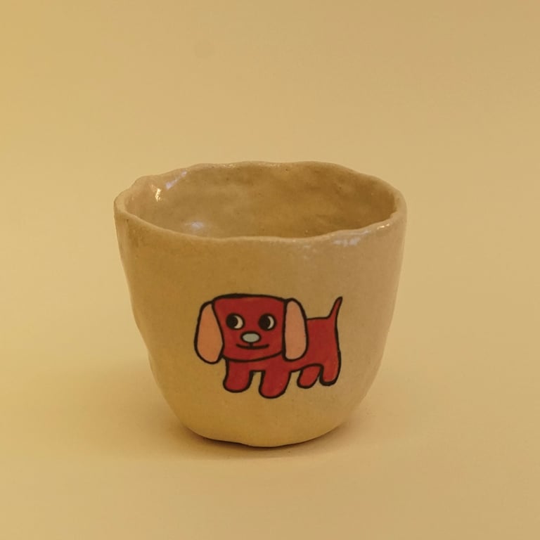 Ruby and Cloudy plant pots (Blue, Red) Image 3