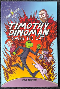 Timothy Dinoman Saves The Cat (signed copy)