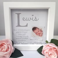 Image 2 of Great little gift for new parents, new baby gift, new baby frame, nursery room decor