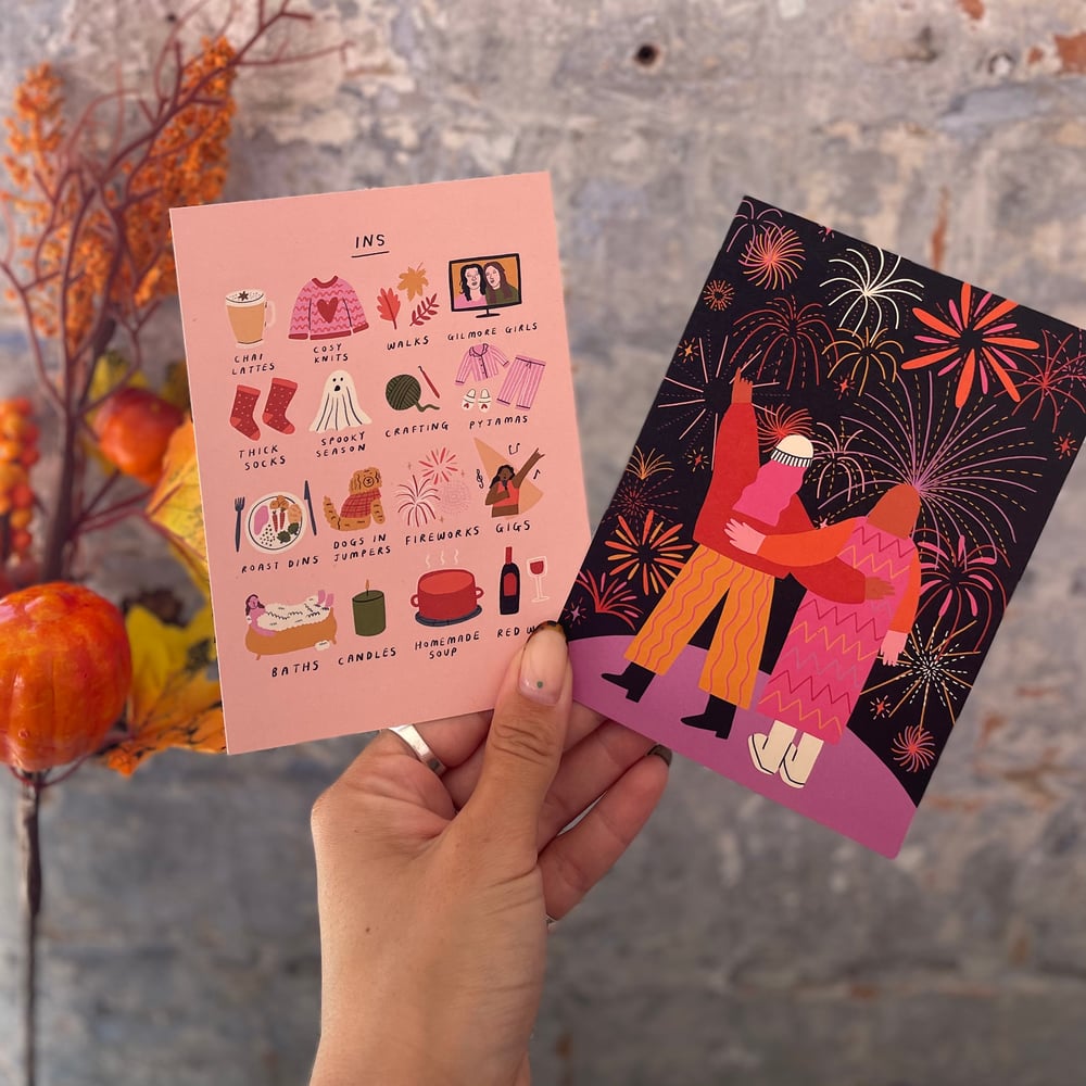 Image of Fireworks Print