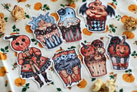 Image 1 of Gothic Cupcake Stickers