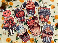 Image 6 of Gothic Cupcake Stickers