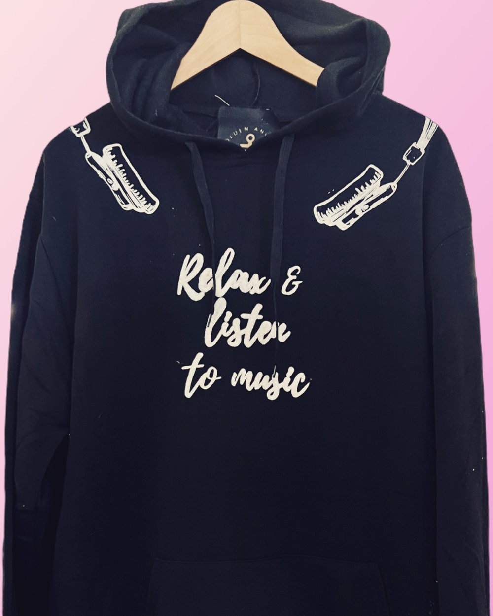 Image of Music ♡ unisex ♡ soft hoody