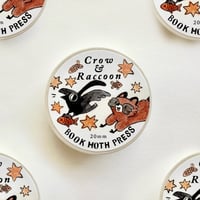 Image 2 of Raccoons and Crows Washi Tape