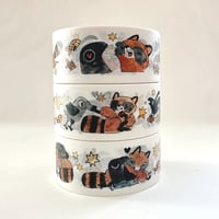 Image 1 of Raccoons and Crows Washi Tape