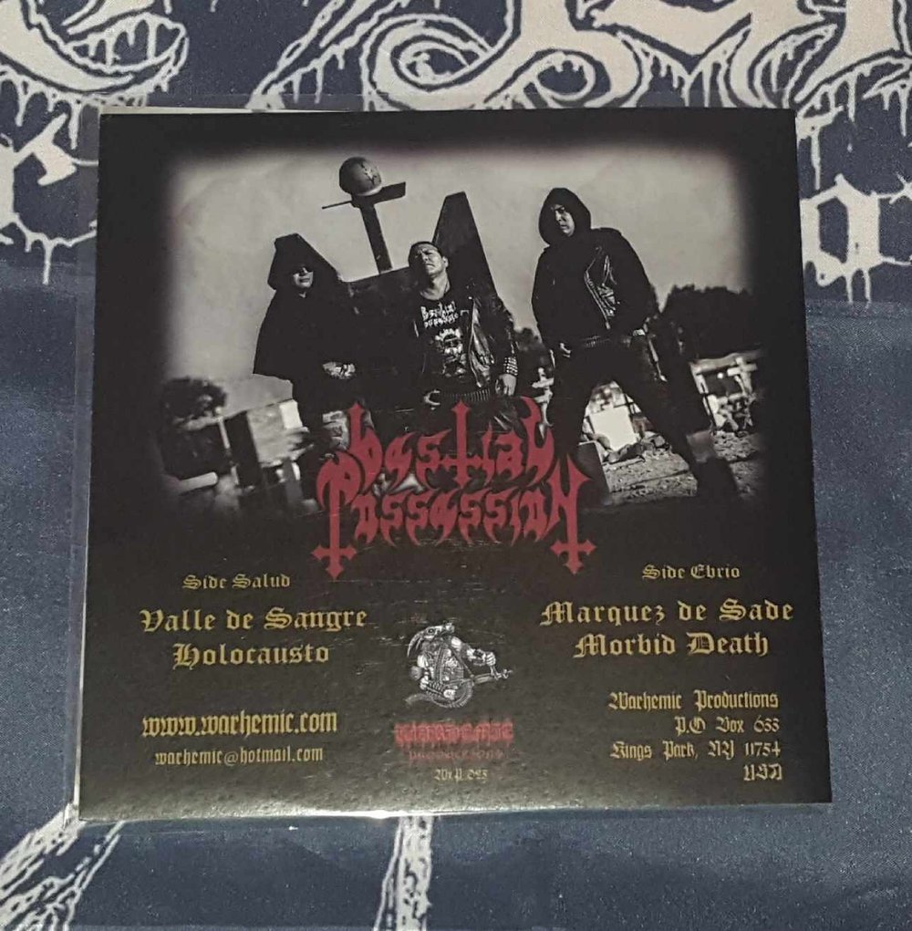 BESTIAL POSSESSION - Morbid Massacre of Death - 7"EP