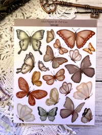 Image 2 of Papillons Sticker Sheet