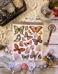 Image 1 of Papillons Sticker Sheet