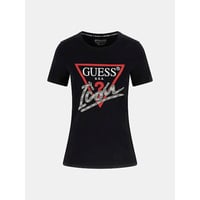 Image 3 of CAMISETA TRIÁNGULO  MC GUESS NEGRA AW24