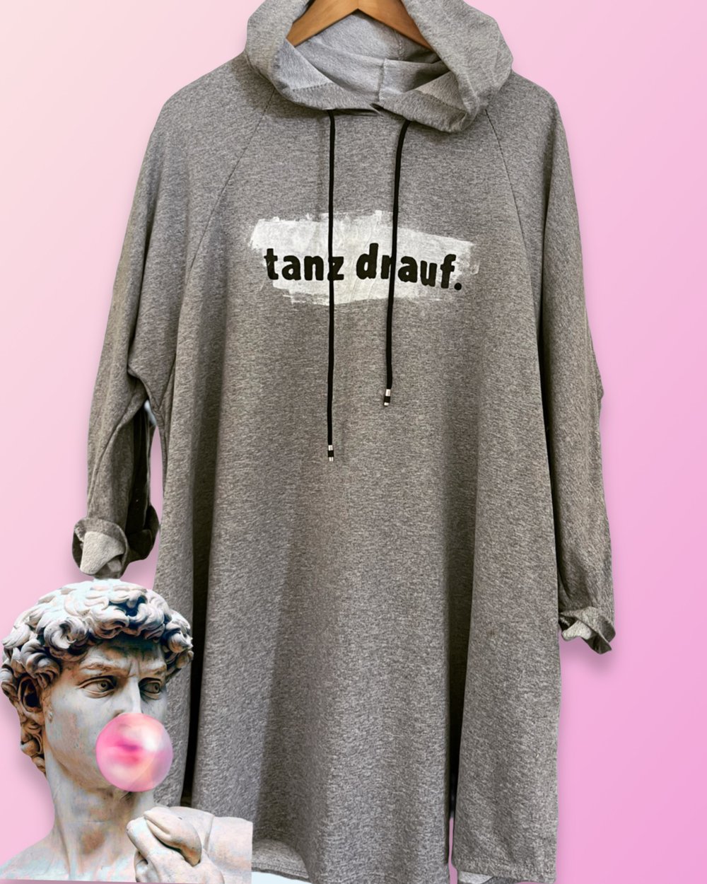 Image of Tanz drauf ♡ unisex ♡  soft hoody dress