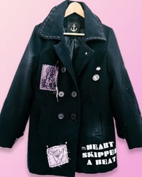 Image 2 of Namaste ¥ unisex ¥ upCyclinG viLLaGe punK¥IbiZa ¥ Woll coaT¥ festival