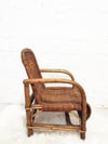 Fauteuil en osier