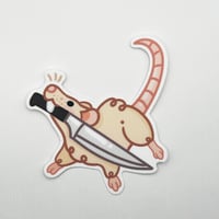 Image 2 of Stabbo Ratto Matte Vinyl Sticker