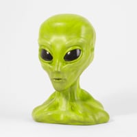 Image 3 of Green Extraterrestrial 3D Sculpted Atliens Bust 