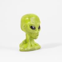 Image 5 of Green Extraterrestrial 3D Sculpted Atliens Bust 