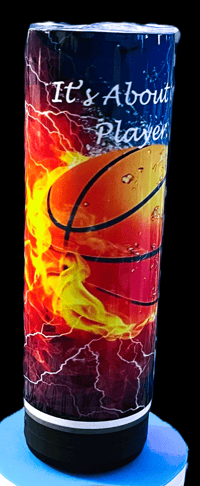 Image 1 of Tumbler- It's About the Player Bluetooth Tumbler 